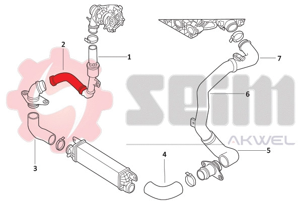 Charge Air Hose