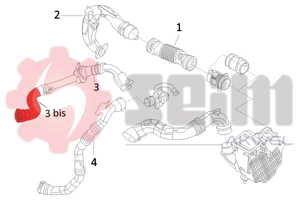 Charge Air Hose (982131)