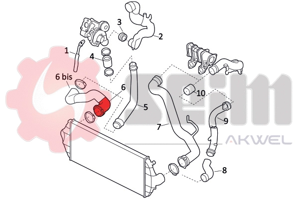 Charge Air Hose (982072)