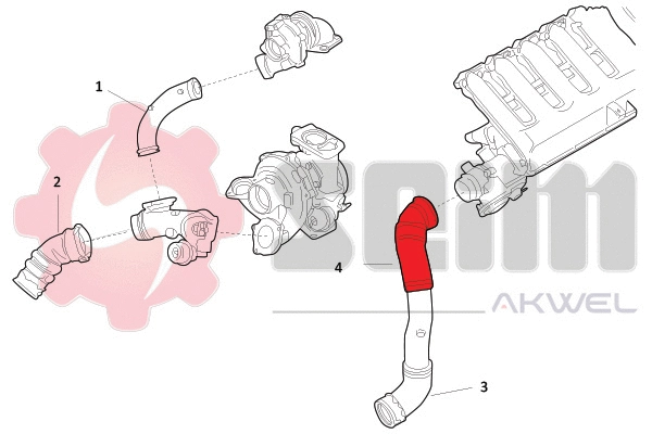 Charge Air Hose