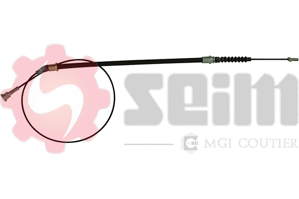 Cable Pull, parking brake (653308)