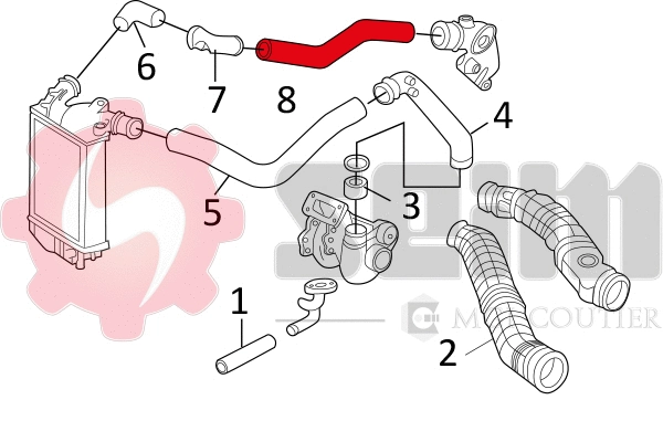 Charge Air Hose
