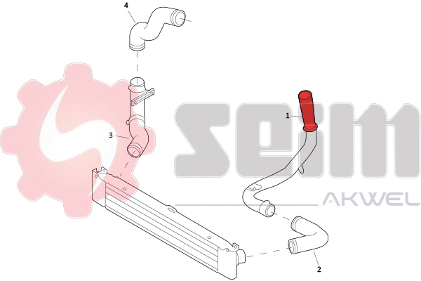Charge Air Hose (982076)
