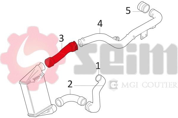 Charge Air Hose