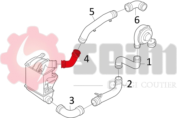 Charge Air Hose