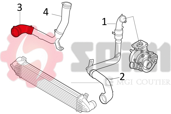 Charge Air Hose
