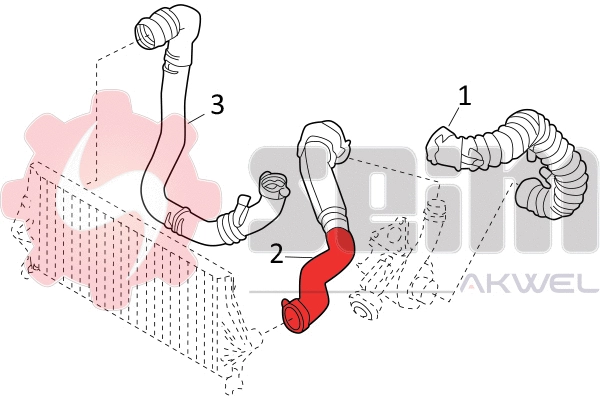 Charge Air Hose (981889)