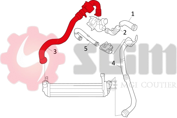 Charge Air Hose