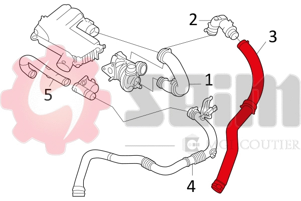 Charge Air Hose