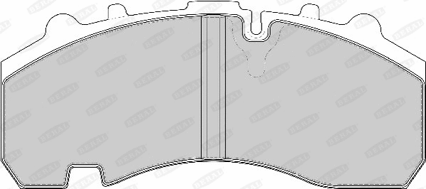 Brake Pad Set, disc brake (2916730004145694)
