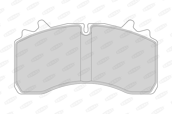 Brake Pad Set, disc brake (2916231004045694)