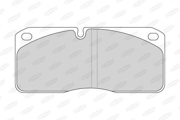Brake Pad Set, disc brake (BCV29067T)