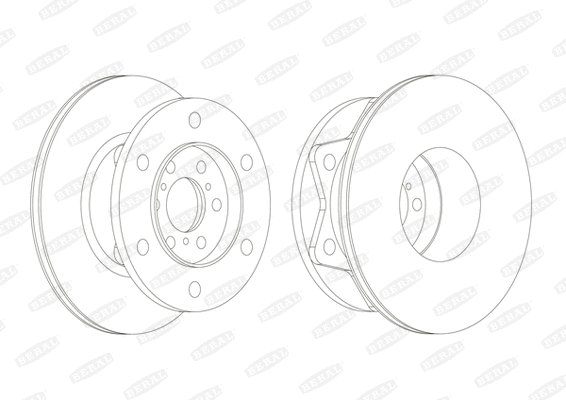 Brake Disc (BCR274A)