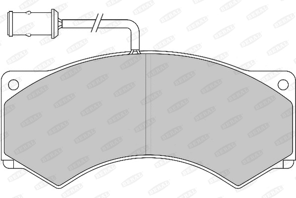 Brake Pad Set, disc brake (2902423004117213)