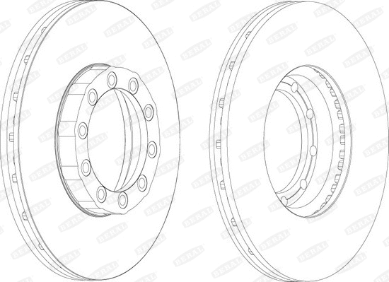 Brake Disc (BCR169A)
