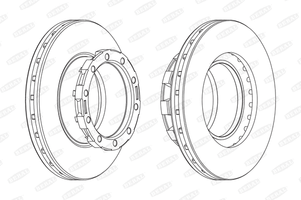 Brake Disc (BCR168A)