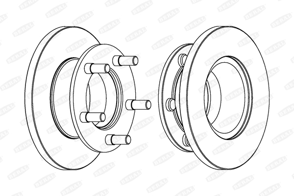 Brake Disc (BCR221A)