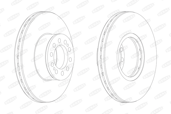 Brake Disc (BCR330A)