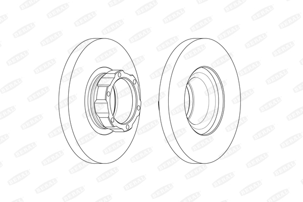 Brake Disc (BCR354A)