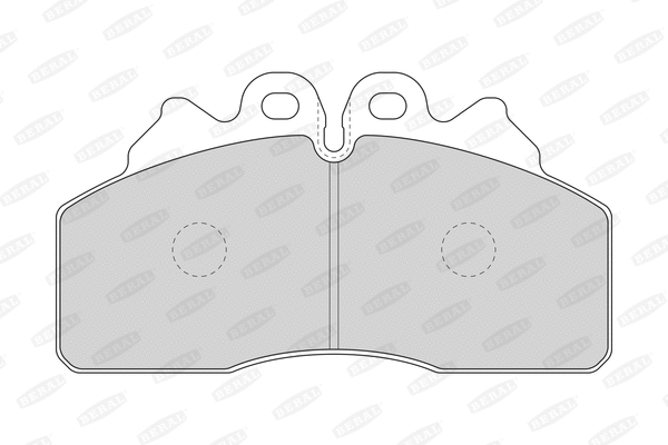 Brake Pad Set, disc brake (2925627004034224)