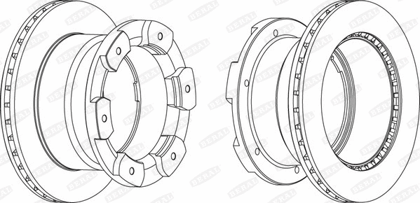 Brake Disc (BCR332A)