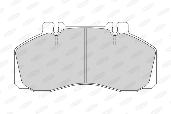 Brake Pad Set, disc brake (2906522004017214)