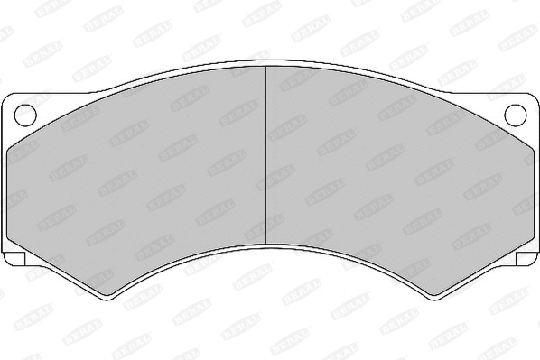 Brake Pad Set, disc brake (2901723004017204)