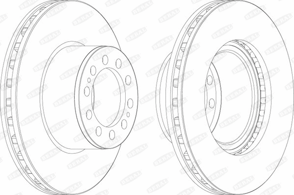 Brake Disc (BCR323A)