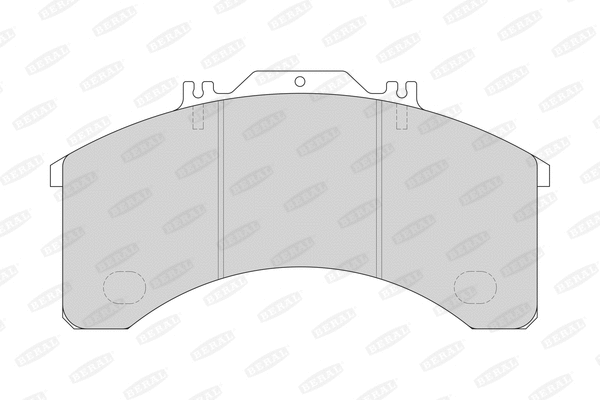 Brake Pad Set, disc brake (2901125004034754)