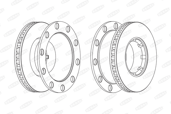 Brake Disc (BCR243A)
