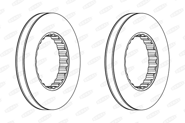 Brake Disc (BCR349A)