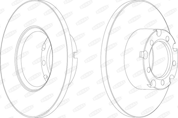Brake Disc (BCR117A)