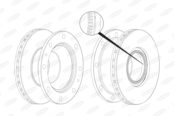Brake Disc (BCR237A)