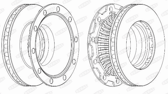 Brake Disc (BCR252A)