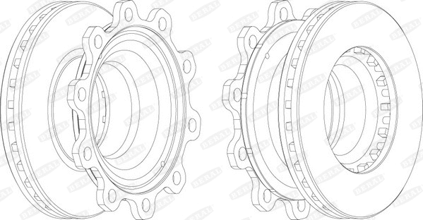 Brake Disc (BCR193A)