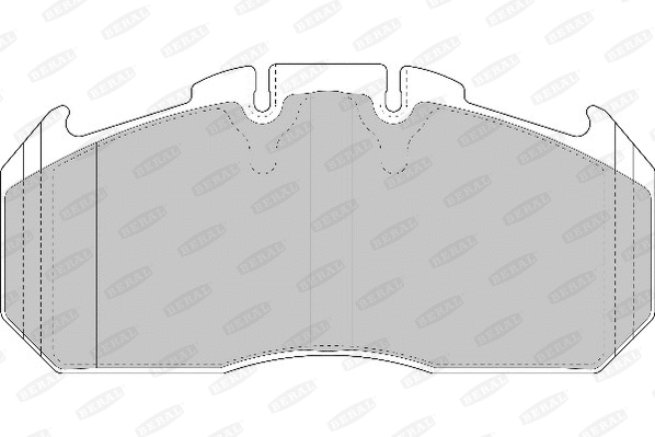 Brake Pad Set, disc brake (2913130004145724)