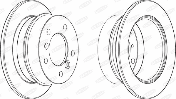 Brake Disc (BCR227A)