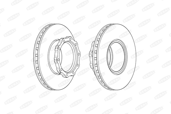 Brake Disc (BCR353A)