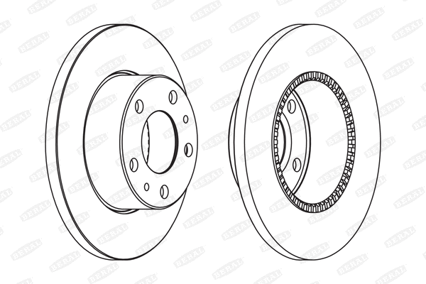 Brake Disc (BCR196A)
