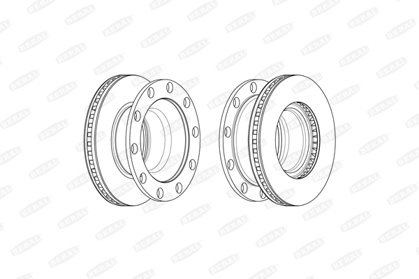 Brake Disc (BCR375A)