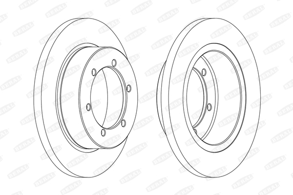 Brake Disc (BCR327A)