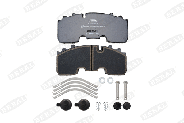 Brake Pad Set, disc brake (BCV29265TK)