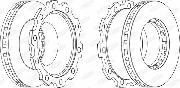 Brake Disc (BCR210A)