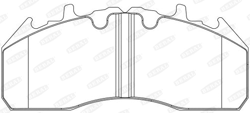 Brake Pad Set, disc brake (2921929004145674)