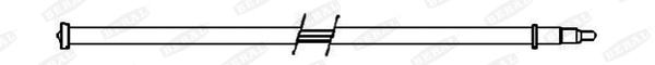 Warning Contact, brake pad wear (FAI104)