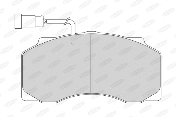 Brake Pad Set, disc brake (2907727004017213)