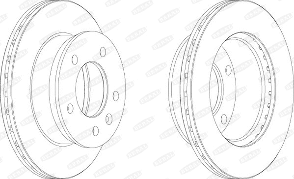 Brake Disc (BCR153A)