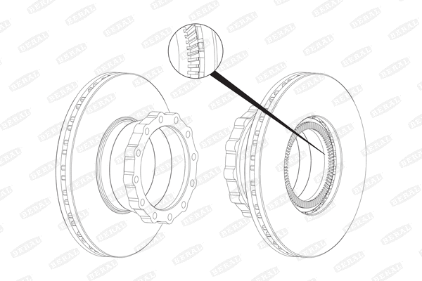 Brake Disc (BCR148A)