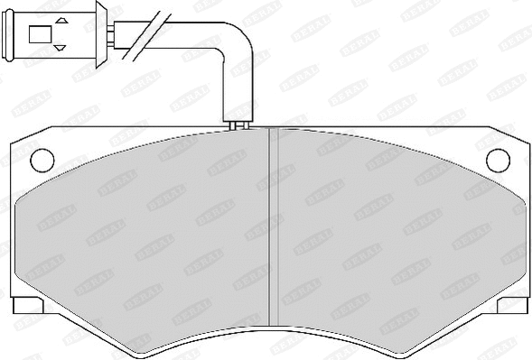 Brake Pad Set, disc brake (2901218004117213)