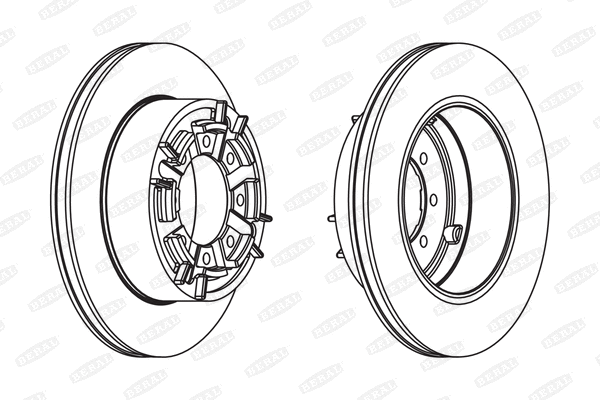 Brake Disc (BCR140A)